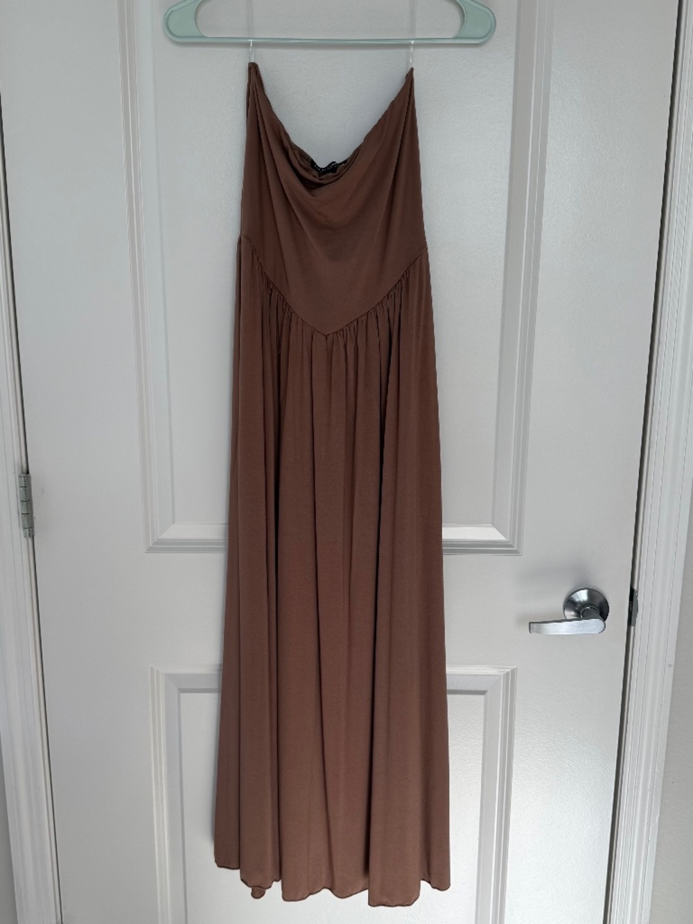 Women's See You Monday Los Angeles Brown Maxi Dress Medium